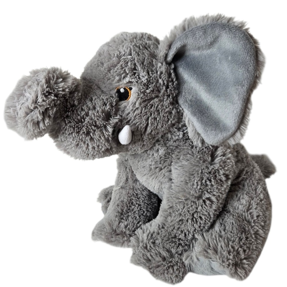 Wildlife Artists Eco Pals Elephant Plush 12" Gray Recycled Zoo Safari Animal